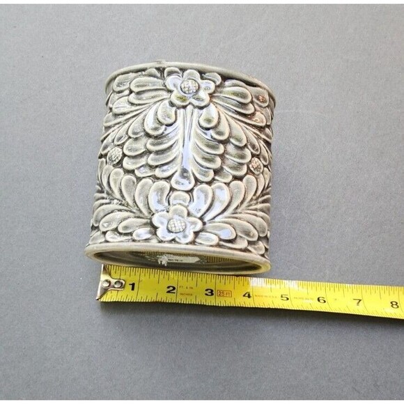 Cynthia Rowley Toothbrush Make Up Brush Razor Holder Gray Ceramic - Picture 9 of 10